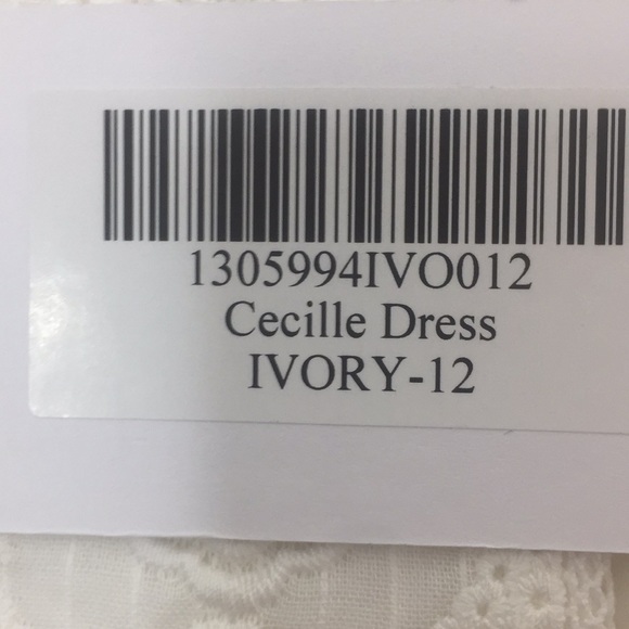 NWT Reformation Cecille Eyelet Dress - Picture 10 of 12